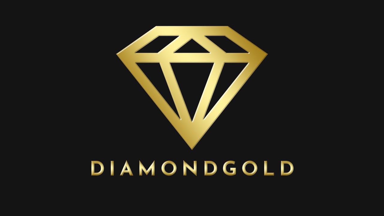 Diamond Gold Logo Design - Photoshop Tutorial