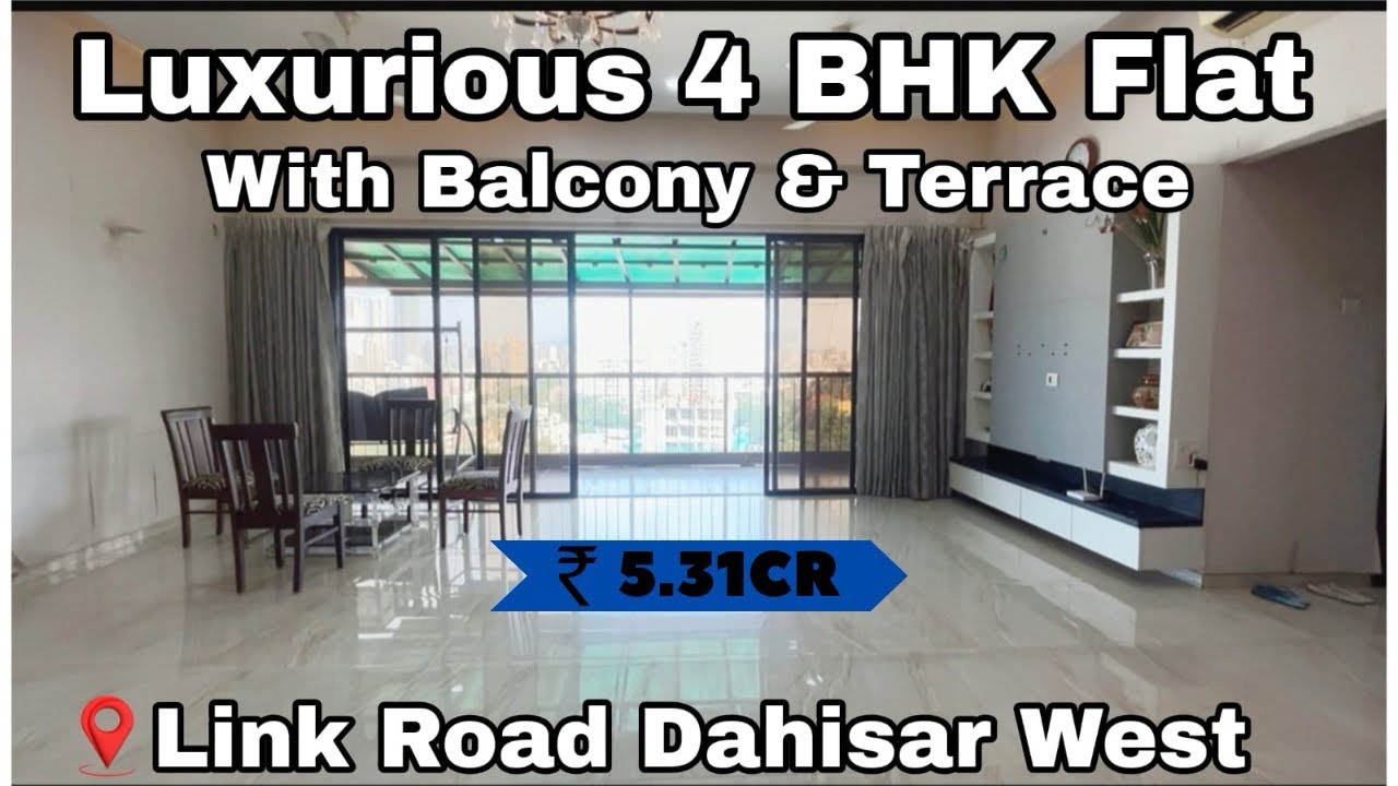 Luxurious 4BHK for Sale in Dahisar West | Premium Living Experience | Hilton Realtors