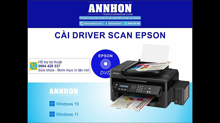 Hướng dẫn chức năng scan máy epson l210