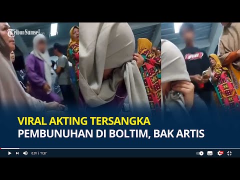 Viral Akting Tersangka Pembunuhan Bocah di Boltim, Bak Artis Datangi Warga Lalu Pura-pura Nangis