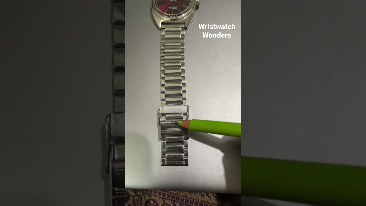 How to change metal watch strap length sale