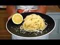 Spaghetti al Limone Pronti in 10 Minuti - Ricetta Facile e Gustosa  - Spaghetti with Lemon Easy