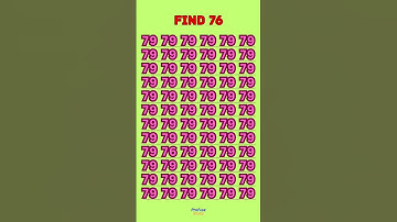find the odd number 76 #quiz #iqtest #maths #puzzle #brainteasers #riddles #ढूंढो #gkquestion