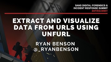 Extract and Visualize Data from URLs using Unfurl w/ Ryan Benson - SANS DFIR Summit 2020