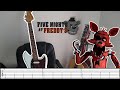 [TABS] It's Been So Long - The Living Tombstone【Five Nights at Freddy's 2 Song】Guitar Cover