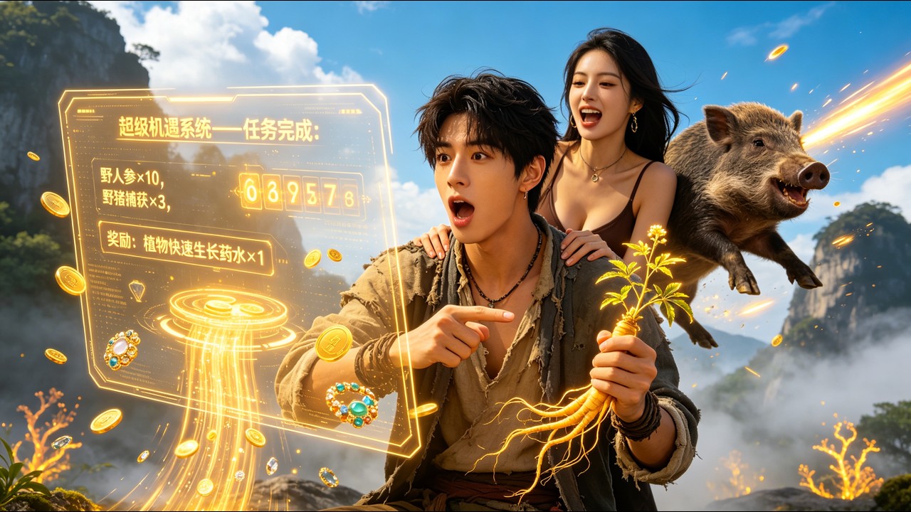 窮小子綁定系統，種田逆襲贏白富美