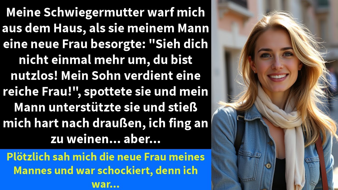 Meine Schwiegermutter warf mich aus dem Haus, als sie meinem Mann eine neue Frau besorgte: