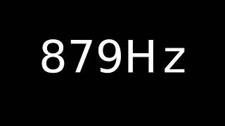 Speaker Sound Test 879Hz