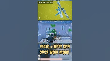 💀How to Close Range 2vs2  | M416+UMP 45 gen #wow mode#viralshort #youtubeshorts #short#pubg#bgmi#✅🥴
