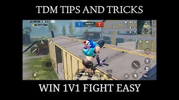 BEST TDM TIPS AND TRICKS | SECRET TIPS AND TRICK TO WIN EVERY 1V1 EVERY MATCH | BGMI TDM TRICK