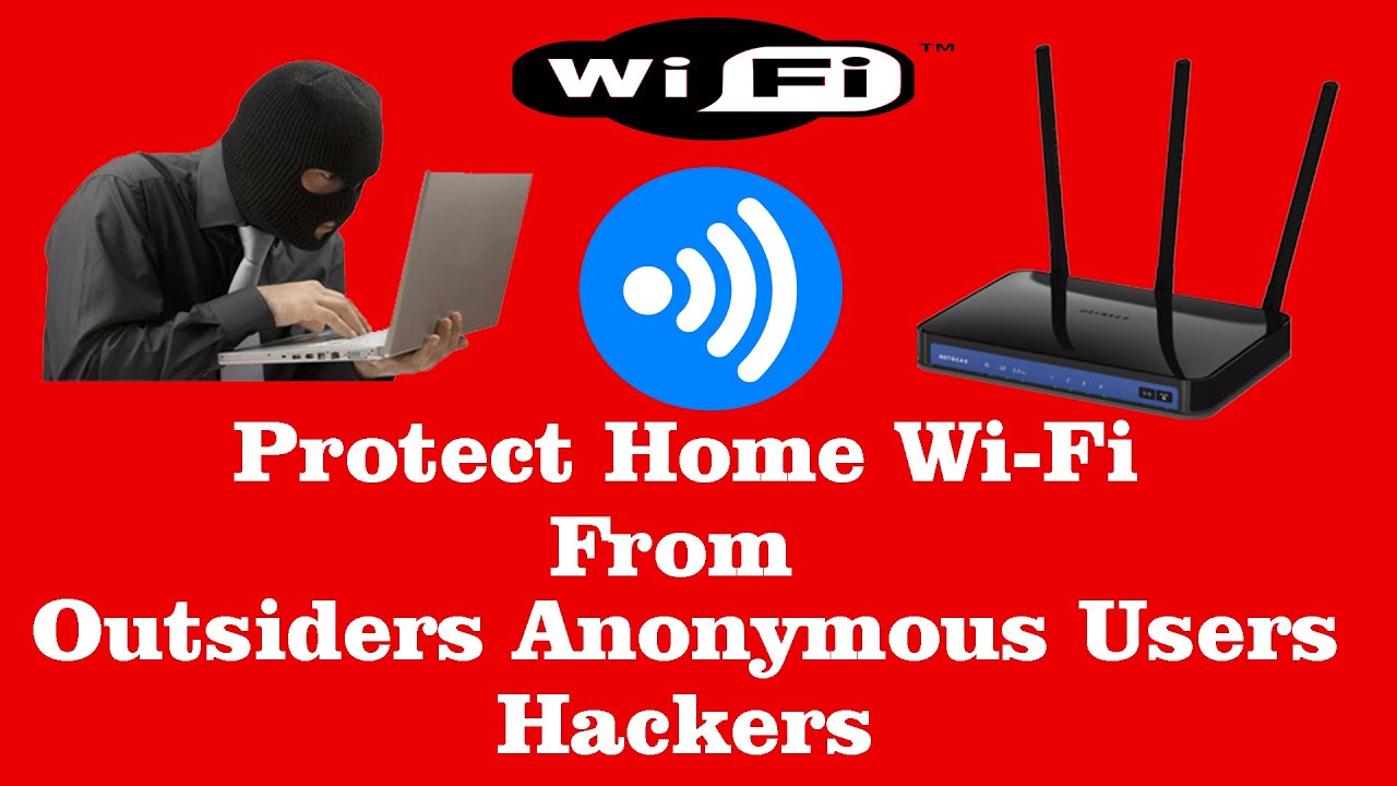 How do you password protect your home Wi-Fi?