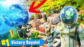 TOP 1 en ATTENDANT QUE LA MÉTÉORITE SE CRASH sur Fortnite: Battle Royale !