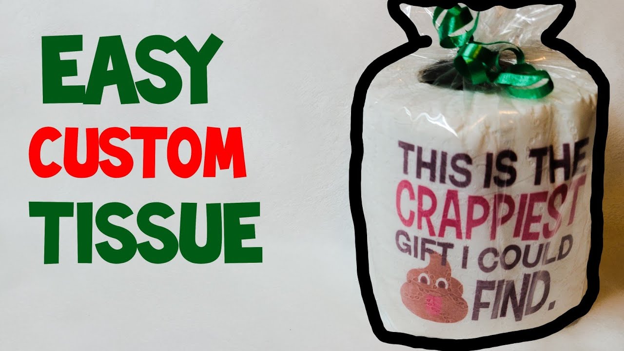 Toilet Tissue Christmas Gift Easy Christmas gift YouTube