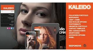 Kaleido Responsive Fullscreen Studio for WordPress | Themeforest Website Templates and Themes