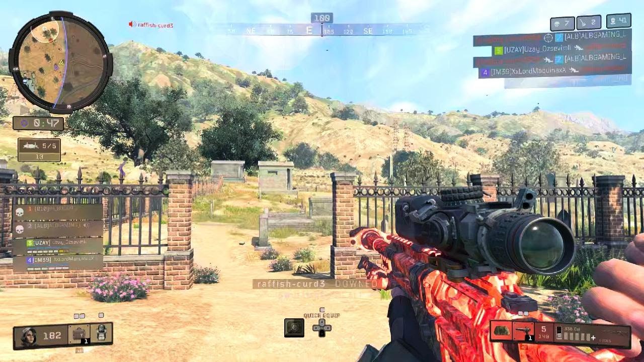 Call of Duty: Blackout Hot Pursuit 18 Kills - YouTube