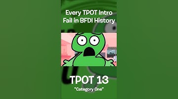 Every TPOT Intro Fail in BFDI History #bfdi #tpot #jacknjellify