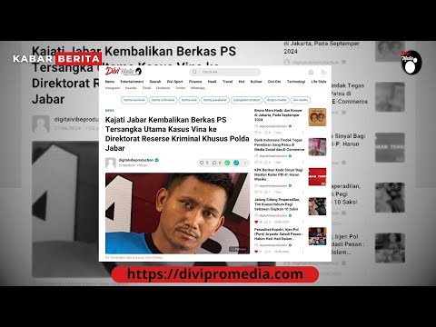 Kajati Jabar Kembalikan Berkas PS Tersangka Utama Kasus Vina ke Direktorat Reserse Kriminal Khusus P