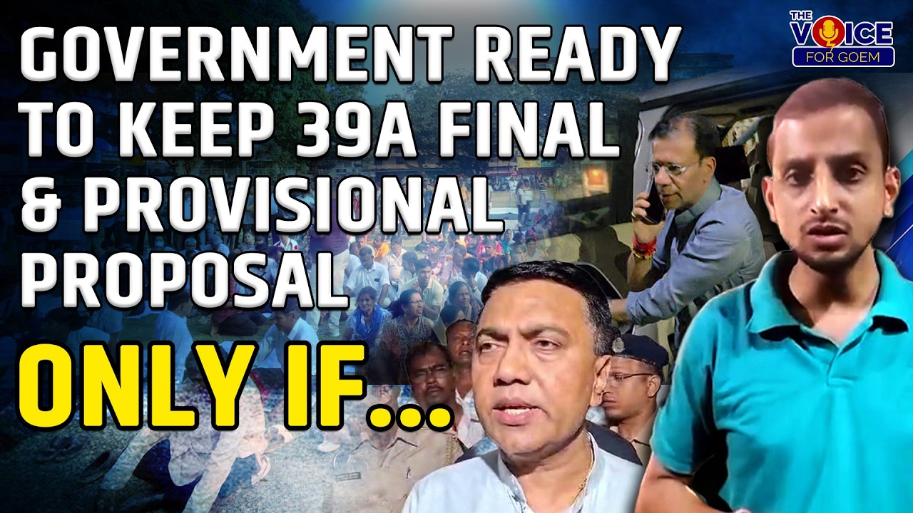 Government ready to keep 39A Final & Provisional proposal Only if...