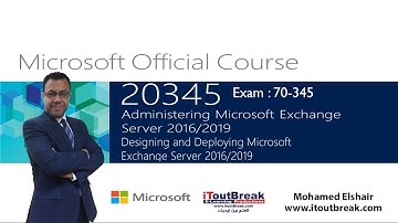 Exchange 2019 Exam 70 345 01 What is Exchange Server By Eng Mohamed Elshair Arabic