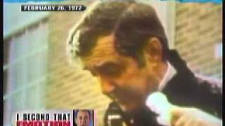 Ed Muskie cries before New Hampshire primary in 1972 (or did he)