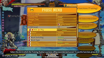 GG Xrd Ramlethal - Midscreen oki setup, meaty sword (char specific) ideas #2