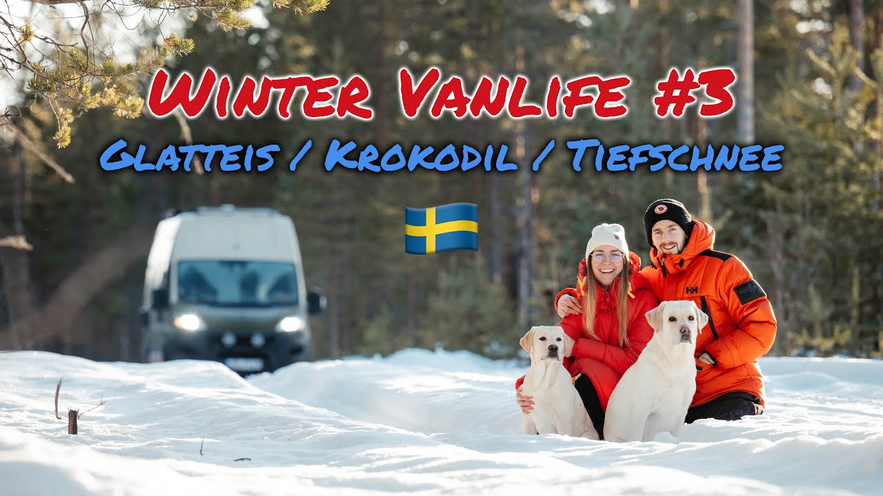 VANLIFE WINTER EXPEDITION zum NORDKAP! The Winter is coming - Vlog III