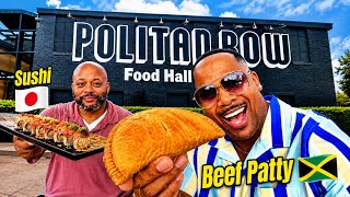 We Tried INTERNATIONAL🇯🇲🇮🇹🇨🇳 FOODS at Politan Row!| Dunwoody, GA Food Tour
