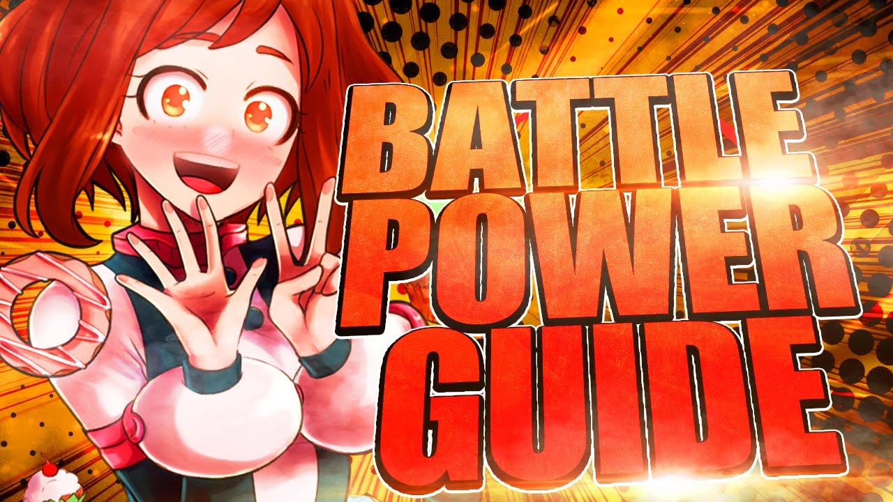 How to Increase Your Battle Power Easily!  My Hero Academia: The Strongest Hero