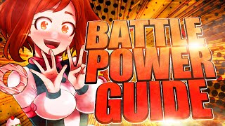 How to Increase Your Battle Power Easily!  My Hero Academia: The Strongest Hero screenshot 2