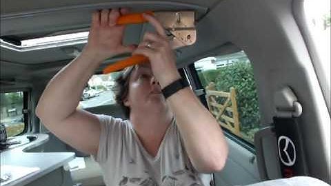 The Easy Way to Fit Mazda Bongo Van-X Cab Curtains