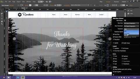 How To Create A Fullwidth Slideshow with Adobe Muse CC