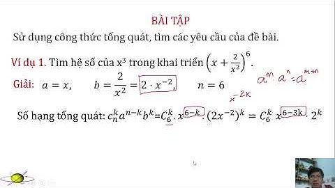 Nhị thức Niu tơn, Tìm số hạng không chứa x