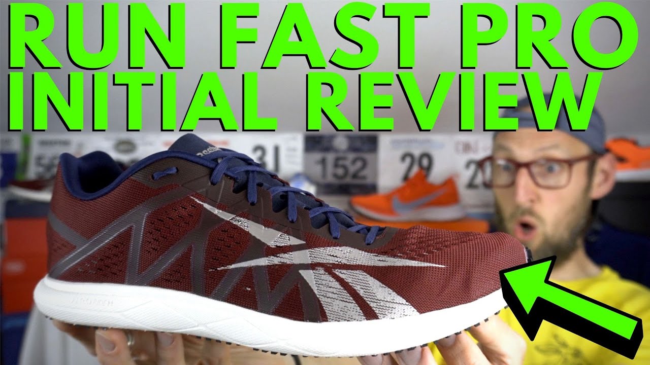 reebok run fast pro review