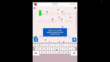 Cryptogram: The Solution For Level 278! - Step by Step Word Brain Puzzle