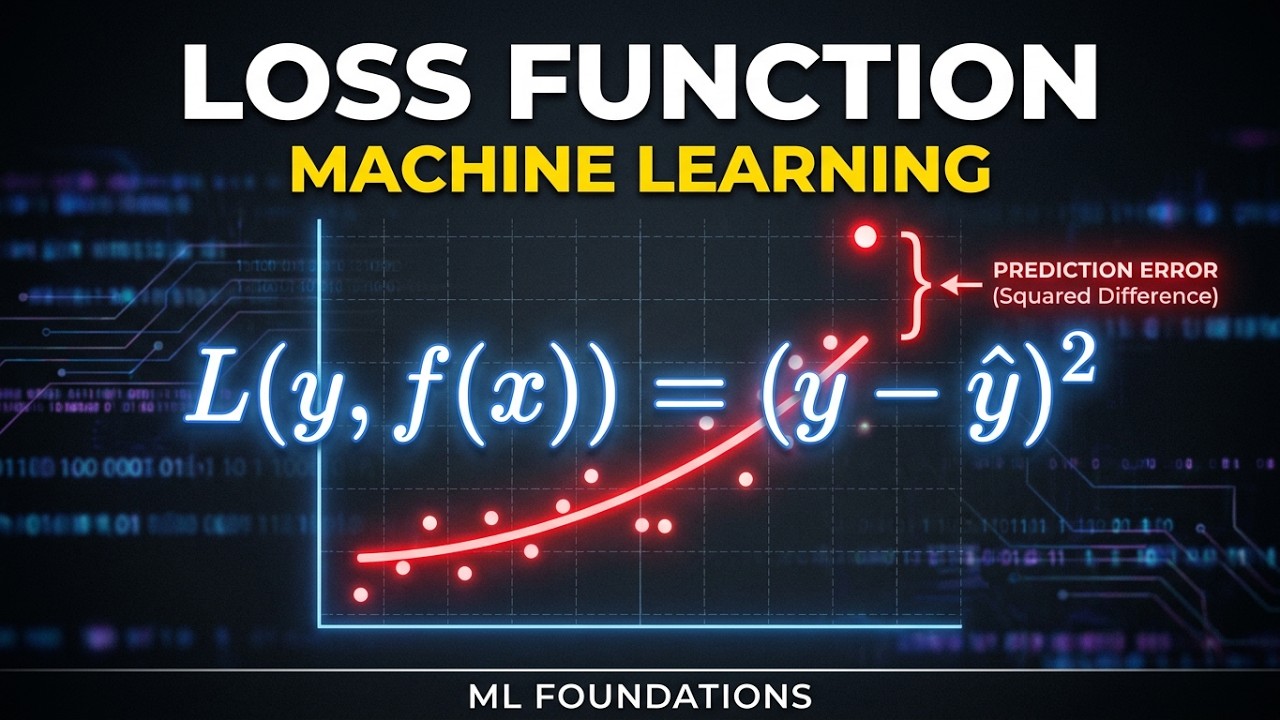 Loss Function In Machine Learning Formula What Is a Loss Function In Machine Learning? - YouTube