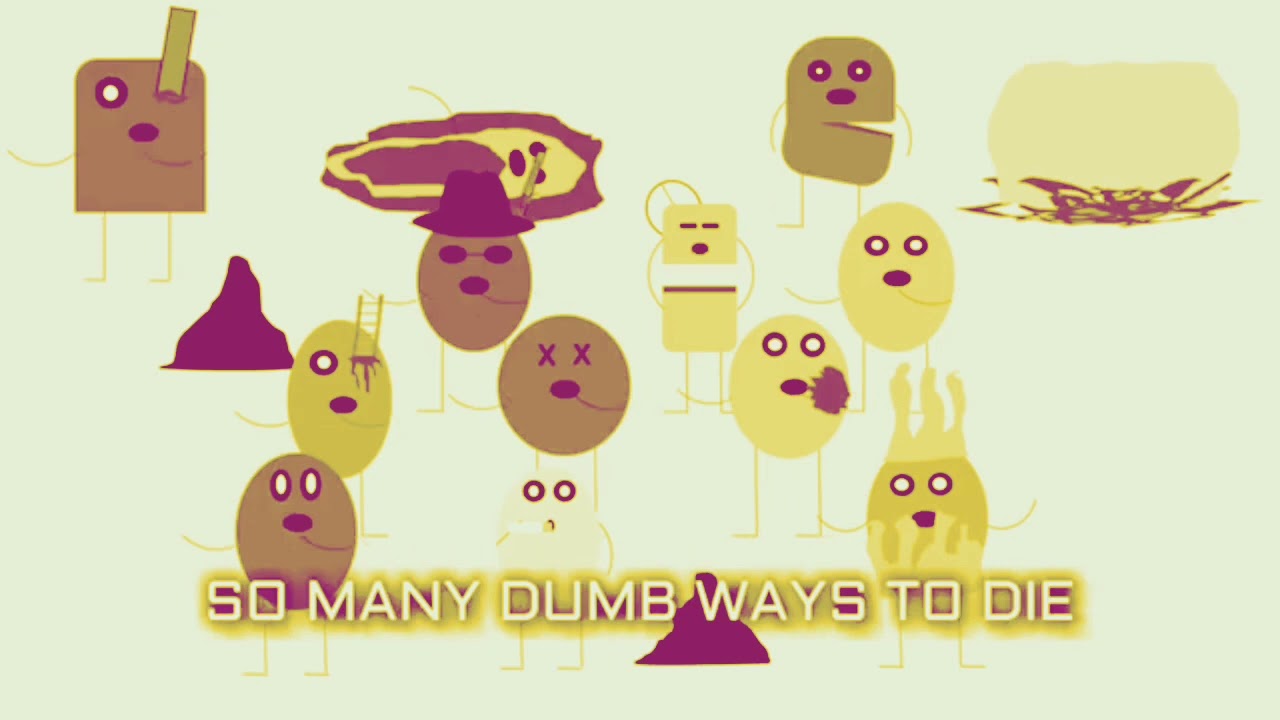 Dumb Ways to Die Davity333 Parody with Duotone Effect - YouTube