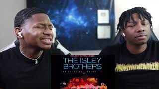 Video thumbnail of "The Isley Brothers - Foot Steps In The Dark REACTION"