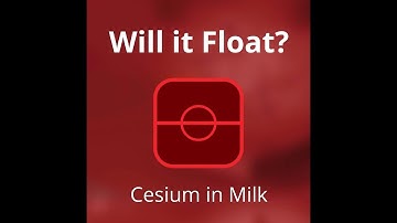 Will it Float - Cesium in Milk - Episode #7