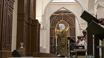 تلاوة خاشعة من سورة الاعراف،القارئ: #عبدالله_الموسى حفظه الله،صلاة الفجر.۲۱جمادی الاولی ۱٤٤٦هـ