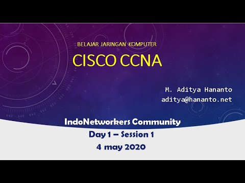 Cisco CCNA - Part 1A (Mei 2020): Network Fundamentals