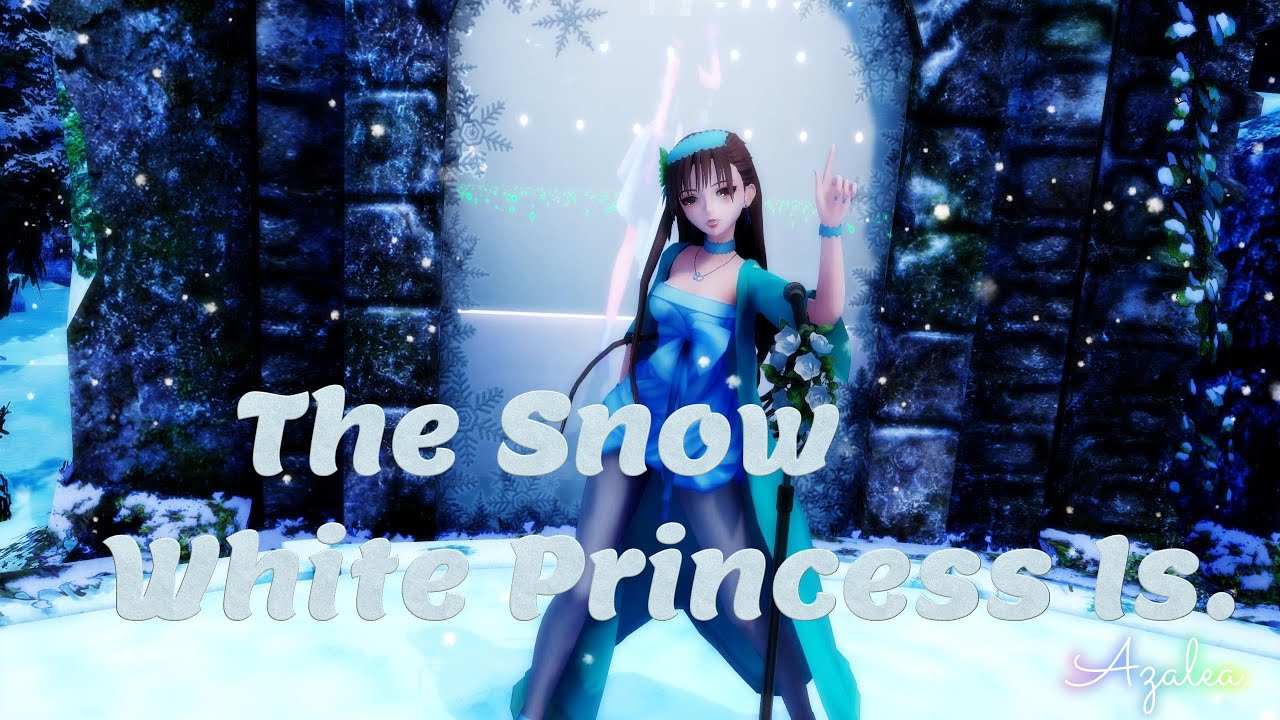 ⦉MMD⦊ The Snow White Princess is 白い雪のプリンセスは  DL