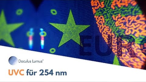 UVC [Option] für 254 nm Features | Doculus Lumus
