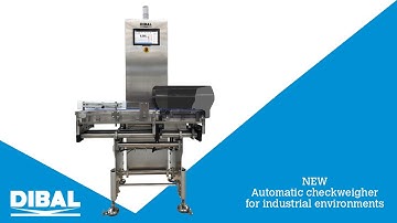 New automatic checkweigher for industrial environments