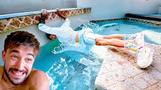 PARKOUR WATER CHALLENGE ***sale mal***