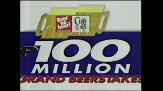 Beer Na Beer & Colt 45 ₱100 Million Grand Beerstakes 30s - Philippines, 1997