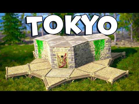 The TOKYO. Circle SHELL - mini OPENCORE - cheap SHIELD WALL [ 7 BUNKERS ] rust base design