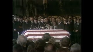 LBJ Capital Memorial Service (1973-01-24) [CBS News Coverage]