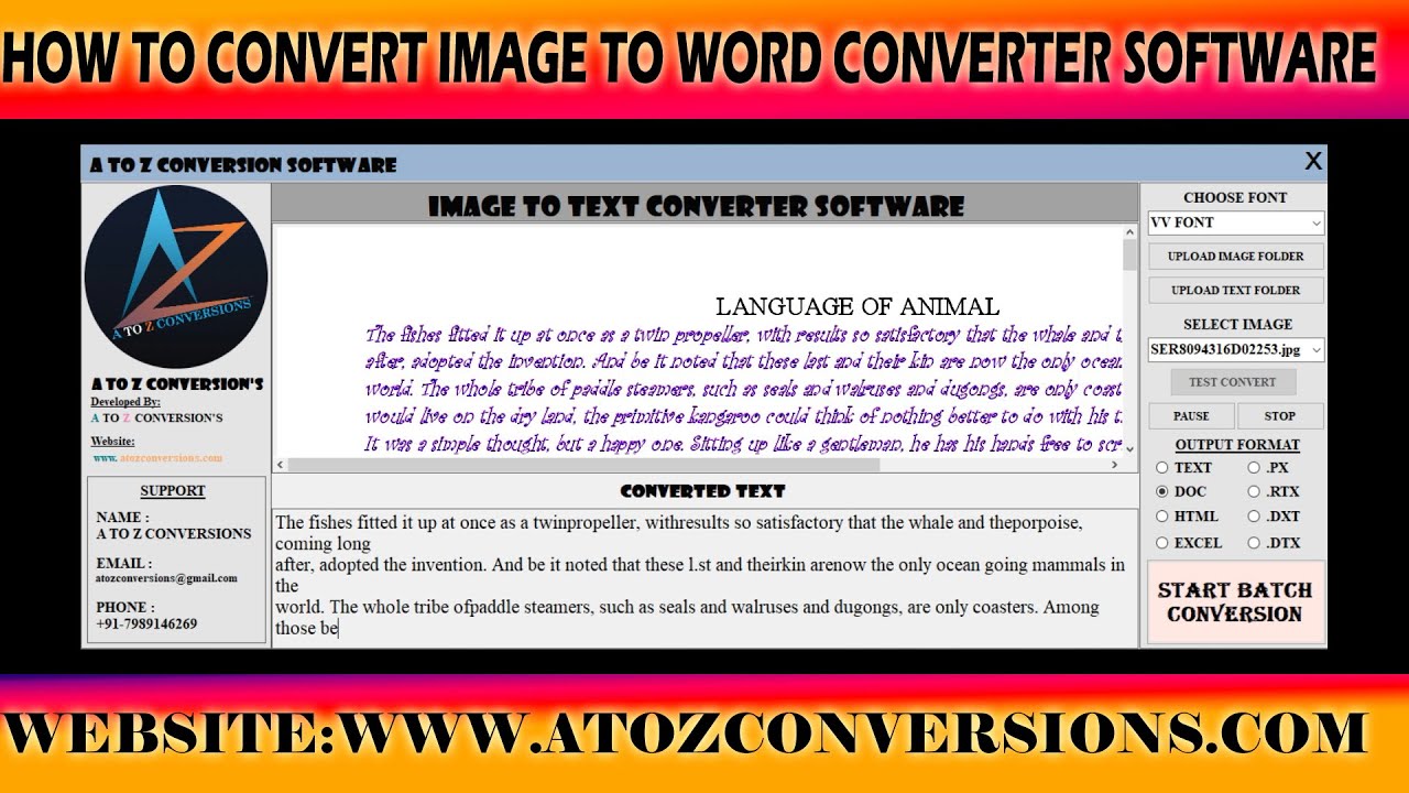 Image To Word 100 Accuracy Converter Software Image To MS Word