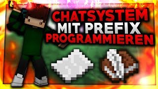 ChatSystem mit Prefix | PLUGIN Programmieren