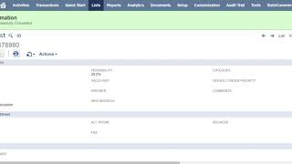 Lead Prospect and Customer Cycle in Netsuite | NetSuite Solution Provider | NetSuite Tutorials.